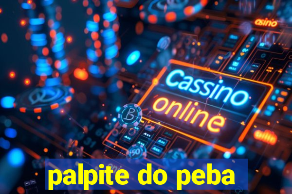 palpite do peba